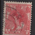 Netherlands 1898 - Scott 65 used - 5c, Queen Wilhelmina   (9-460)