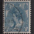 Netherlands 1898 - Scott 68 used – 12.1/2c, Queen Wilhelmina  (9-464)