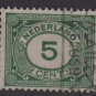 Netherlands 1921 - Scott 107 used - 5c,  Numeral (9-478)