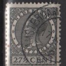 Netherlands 1926 - Scott 188 used - 27.1/2c, Queen Wilhelmina  (9-511)