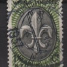 Netherlands 1937 - Scott 206 used - Boy scout emblem  (9-520)