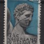 Netherlands 1937- Scott 208 used - 12.1/2c, Boy Scout Jamboree, Mercury (9-522)