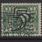NETHERLANDS 1940 -  Scott  227 used  – 5c on 3c, Gull type of´ 24/26  surcharged (9-549)