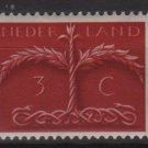Netherlands 1943/1944 - Scott 249 used - 3c, Tree with snake roots   (9-563)
