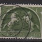 Netherlands 1943 - Scott  251 used - 5c, Horses   (9-565)