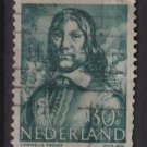 Netherlands 1943/1944 - Scott 260 used – 30c, Cornelis Tromp  (9-574)