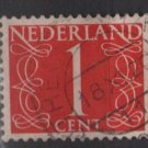 NETHERLANDS 1946 - Scott  282 used - 1c, Numeral (9-581)