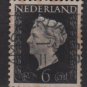 NETHERLANDS 1947/48 - Scott  287 used - 6c,  Queen Wilhelmina (9-586)
