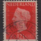 Netherlands 1947/48 - Scott 290 used - 12.1/2c, Queen Wilhelmina   (9-590)