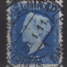 NETHERLANDS 1947/48 - Scott  294 used - 25c,  Queen Wilhelmina (9-596)