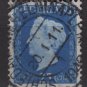 NETHERLANDS 1947/48 - Scott  294 used - 25c,  Queen Wilhelmina (9-596)