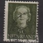 NETHERLANDS 1949 - Scott 306 used - 5c, Queen Juliana  (9-607)