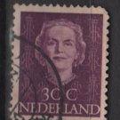 NETHERLANDS 1949 - Scott 313 used - 30c, Queen Juliana  (9-616)