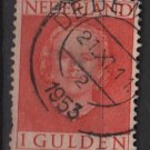 Netherlands 1949 - Scott 319 used - 1g, Queen Juliana  (9-624)