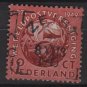 Netherlands 1949 - Scott 323 used - 10c, UPU 75th Anniv, Post Horns entwined  (9-625)