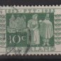 Netherlands 1952 - Scott 334 used - 10c, Mail delivery 1852   (9-636)