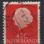 Netherlands 1953/71 - Scott 353  used - 45c, Queen Juliana (9-669)