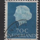 Netherlands 1953/71 - Scott  357  used - 70c, Queen Juliana (9-675)