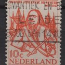 Netherlands 1957 - Scott  370  used -  10c, Admiral M.A. De Ruyter   (9-691)