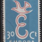 Netherlands 1958 - Scott  376  used -  30c , Europa issue (9-700)