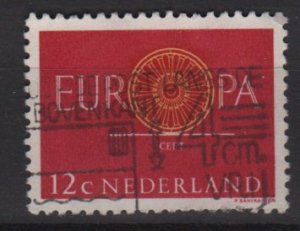 Netherlands 1960 - Scott 385 used - 12c, Europa issue (9-707)