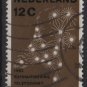Netherlands 1962 - Scott 392 used - 12c, Telephone network    (9-710)