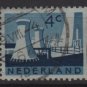 Netherlands 1962 ~ 1966 - Scott 399 used - Cooling Tower  (9-712)