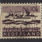 Netherlands 1962 ~ 1966 - Scott 403 used – 10c, Dredging in Delta   (9-718)