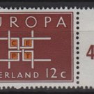 Netherlands 1963 - Scott 416 MH- 12c., Europa   (9-723)