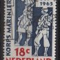 Netherlands 1965 - Scott 440 used - 18c Marine Corps 300th Anniv  (9-759)