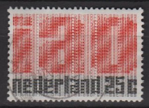 Netherlands 1969 - Scott 458 used - 25c, IAO 50th Anniv  (9-762)