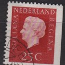 Netherlands 1969/75 - Scott 460 used - 25c, Queen Juliana  (9-764)