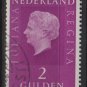 Netherlands 1969/75 - Scott 471A used -  2g, Queen Juliana   (9-789)