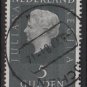 Netherlands 1969/75 - Scott 473 used - 5g, Queen Juliana  (9-792)