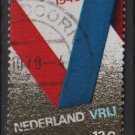 Netherlands 1970- Scott 482 used - 12c, V for Victory   (9-793)