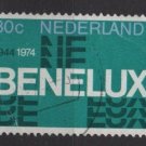Netherlands 1974 - Scott 518 used - 30c, Benelux Anniv  (9-806)