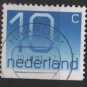 Netherlands 1976/86 - Scott  547  used - 10c, Numeral (9-829)