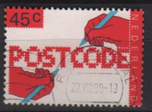 Netherlands 1978 - Scott 575 used - 45c, Postcode (9-835)