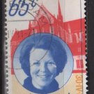 Netherlands 1981 - Scott 608 used - 65c, Queen Beatrix & Palace   (9-838)