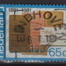 Netherlands 1981 - Scott 611 used - 65c, Savings bank Book  (9-839)