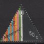 Netherlands 1989 - Scott 751 used - 50c, candle,  triangle  (9-231)