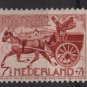 Netherlands 1943, Semi-postal - Scott B148 MH - 7.1/2c + 7.1/2c, 19th Cent  mail cart (10-9)