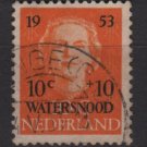Netherlands 1953 - Scott B248 used - Semi-Postal Flood relief  (10-26)