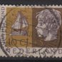 Netherlands, semi-postal,  1953 - Scott B262 used - 10c + 5c, Boy & sailboat (10-28)
