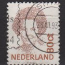 Netherlands 1991/94 - Scott 774A used - 80c, Queen Beatrix  (9-341)