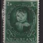 Netherlands, semi-postal, 1955 - Scott B286 used - 2c + 3c, Portraits  (10-41)