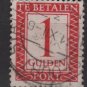 Netherlands, Postage due 1947/58  - Scott J105  used - 1g, Numeral (10-76)
