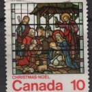Canada 1976 - Scott 698 used - 10c, Nativity Stained Glass window   (10-169)