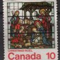 Canada 1976 - Scott 698 used - 10c, Nativity Stained Glass window   (10-169)