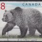 Canada 1997 - Scott 1694 used - $8, Grizzly Bear   (10-175)